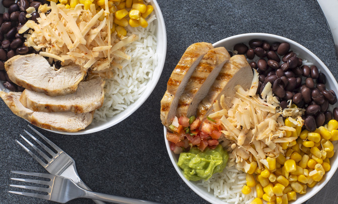 Cheesy Chipotle Bowls